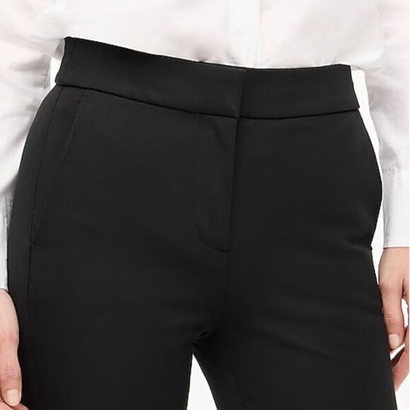 J. Crew Factory Kelsey flare pant, Black, Size 12, cotton/viscose/elastane - Picture 3 of 15